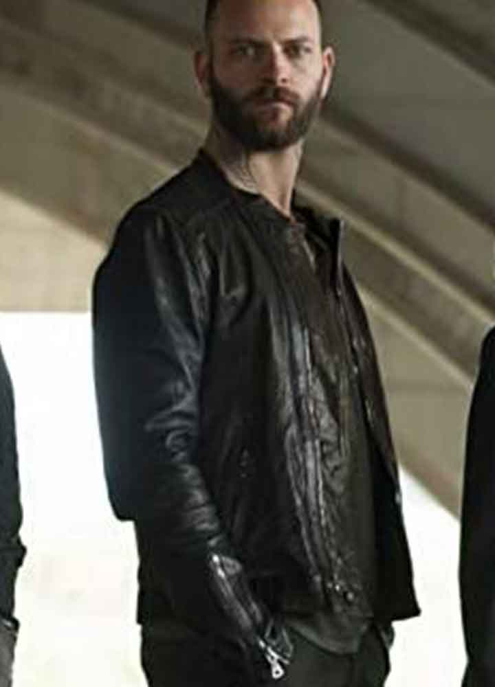 SUBURRA S03 (AURELIANO ADAMI) ALESSANDRO BORGHI LEATHER JACKET SUBURRA S03 (AURELIANO ADAMI) ALESSANDRO BORGHI LEATHER JACKET